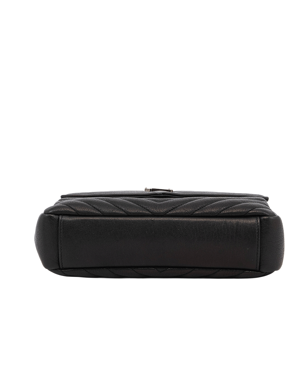 43 YSL COLLEGE MEDIUM BLACK CALF SHW 0400