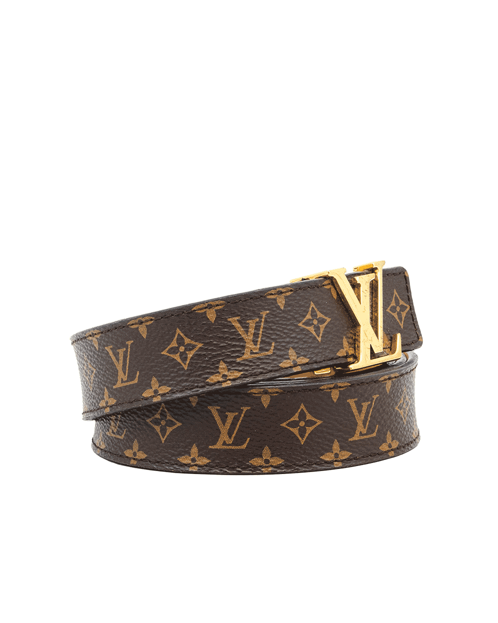 44 LV BELT 2 CM 85 CM BROWN MONOGRAM CANVAS GHW 1099