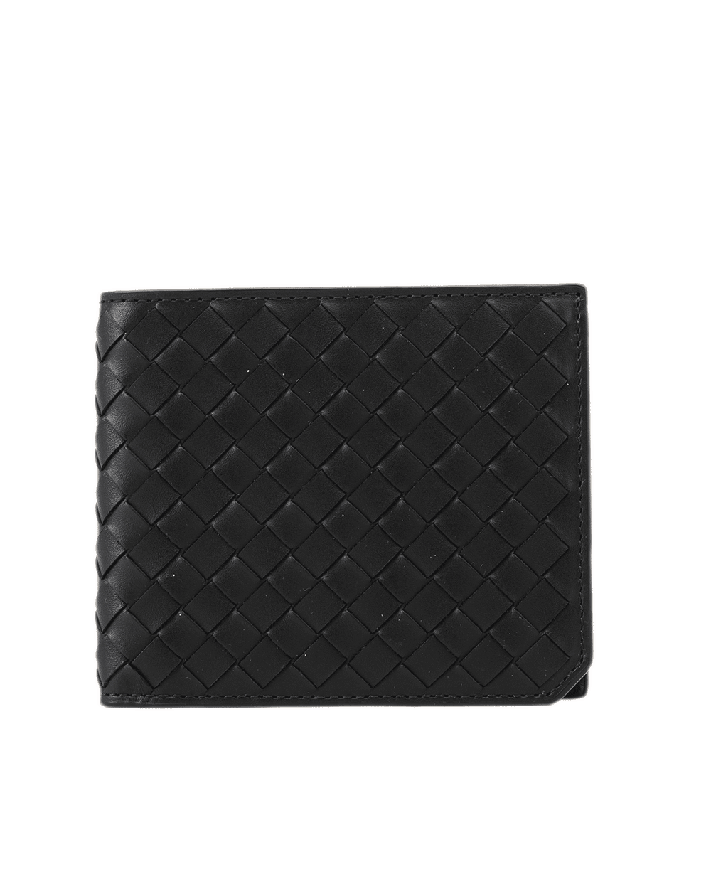 45 BOTTEGA 8 CARD SHORT BLACK CALF R00402780Q 0225