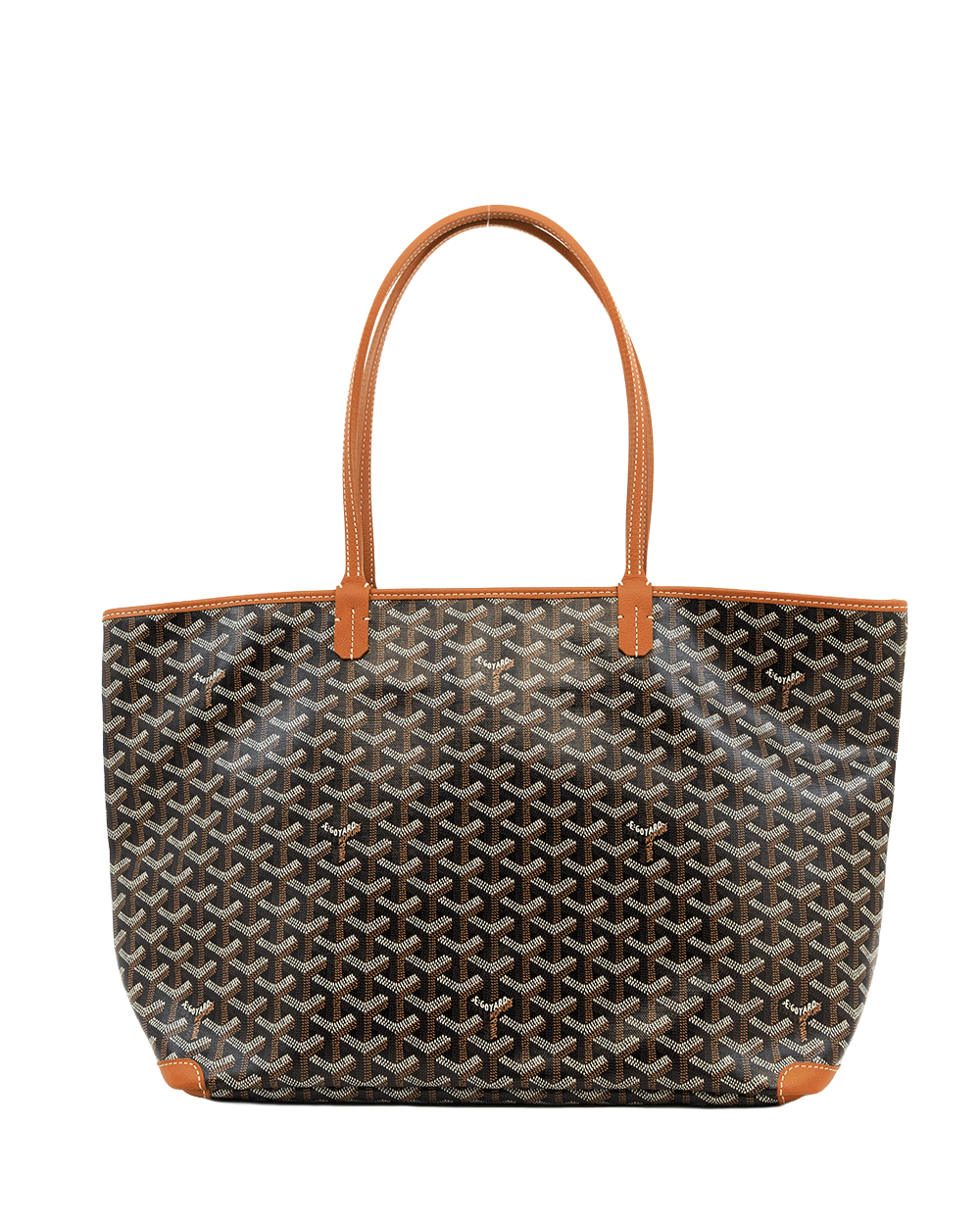 46 GOYARD ARTOIS MM BROWN CANVAS SHW SIS120251 0525