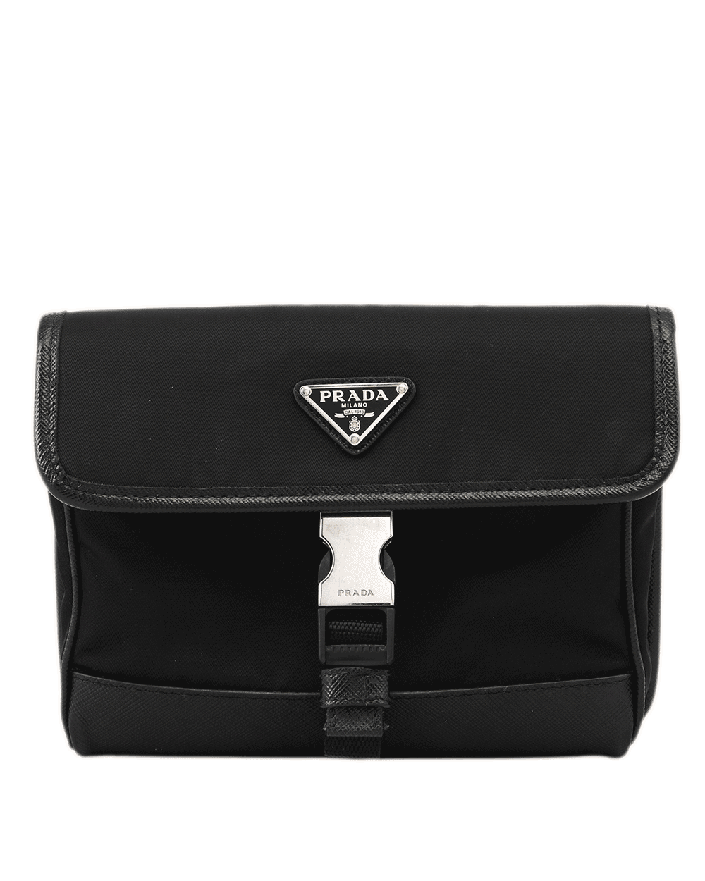 48 PRADA SMARTPHONE CASE BLACK NYLON SHW 0882