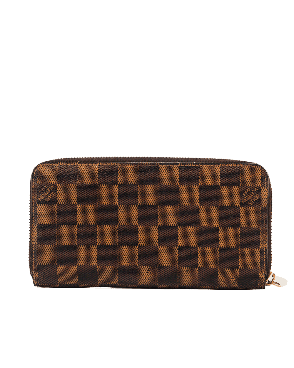 49 LV ZIPPY WALLET LONG BROWN DAMIER CANVAS GHW CA3172 0222