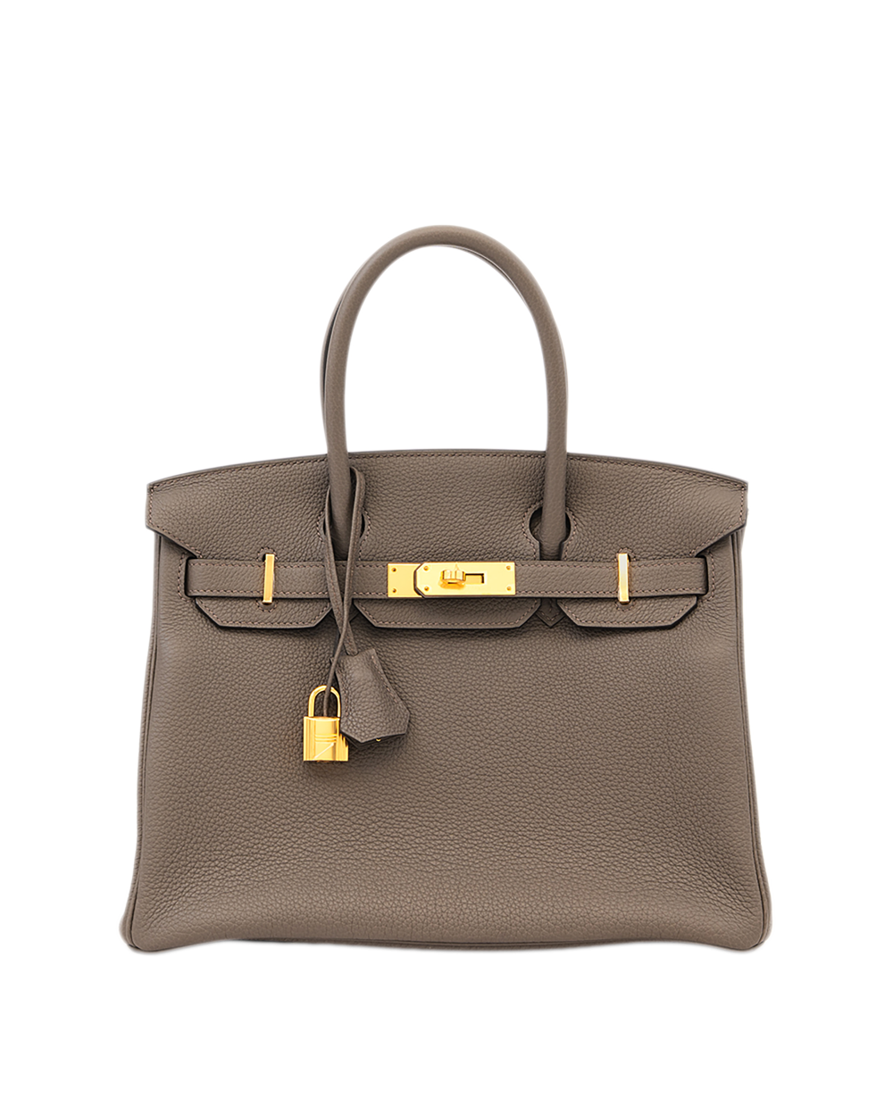 4HERMES BIRKIN 30 ETAIN TOGO GHW YHA563 GD 1123