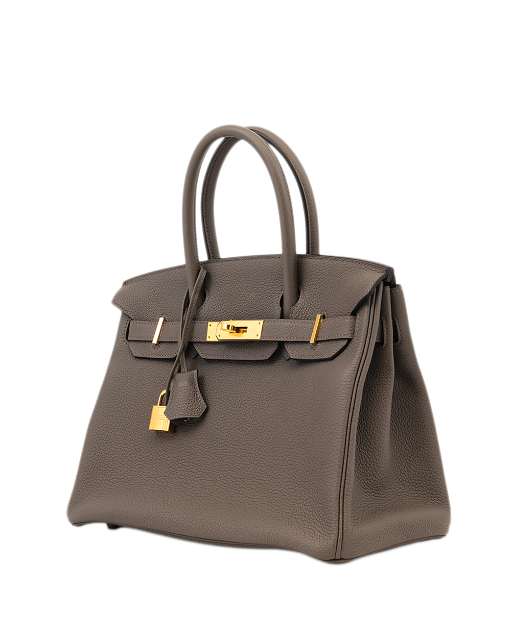 4HERMES BIRKIN 30 ETAIN TOGO GHW YHA563 GD 1126