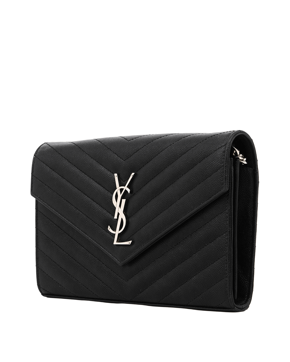 50 YSL WOC 9.5 BLACK CHEVRON SHW BRS377828 1121 0210