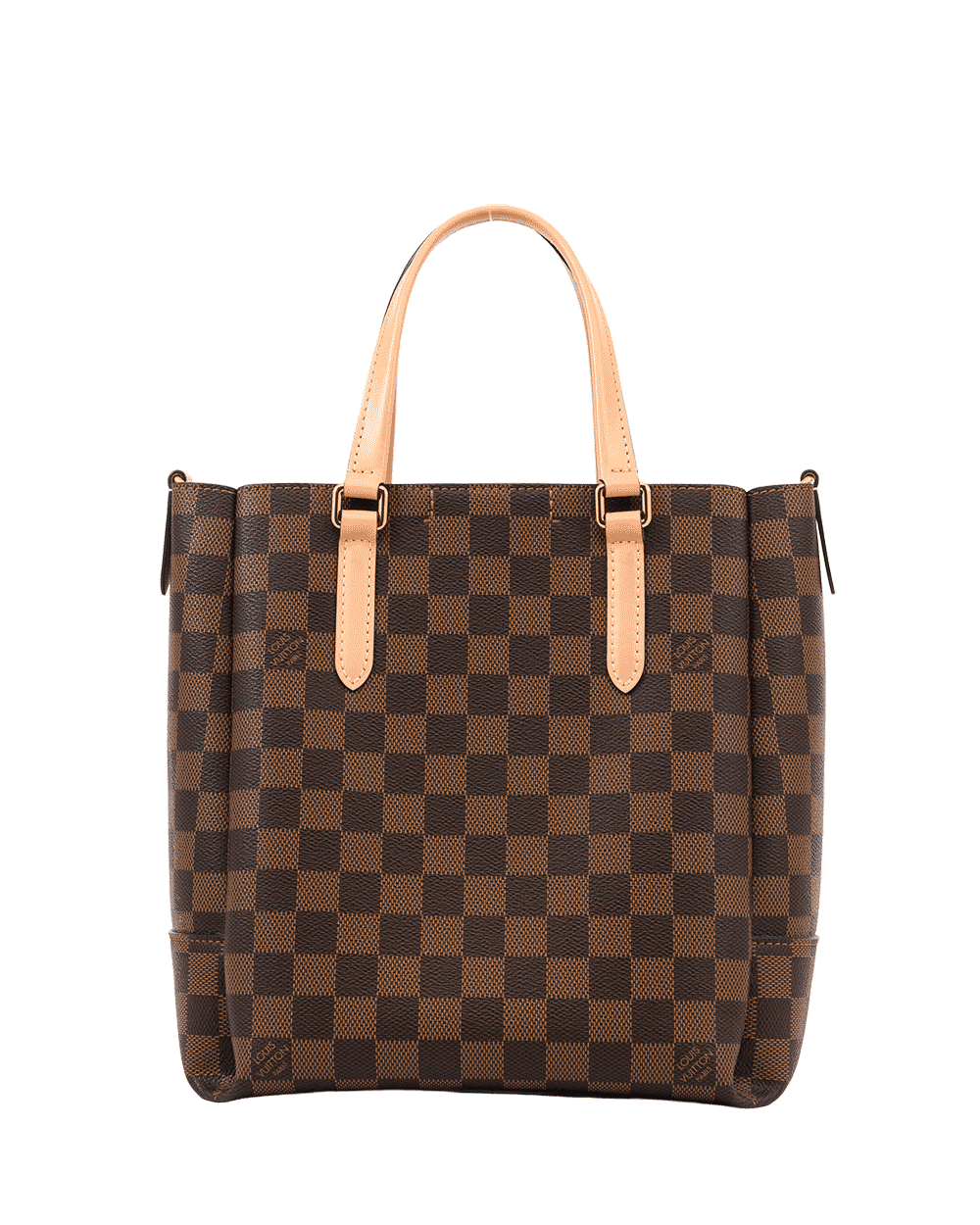52 LV BELMONT BB BROWN PINK DAMIER CANVAS GHW FL0231 0726