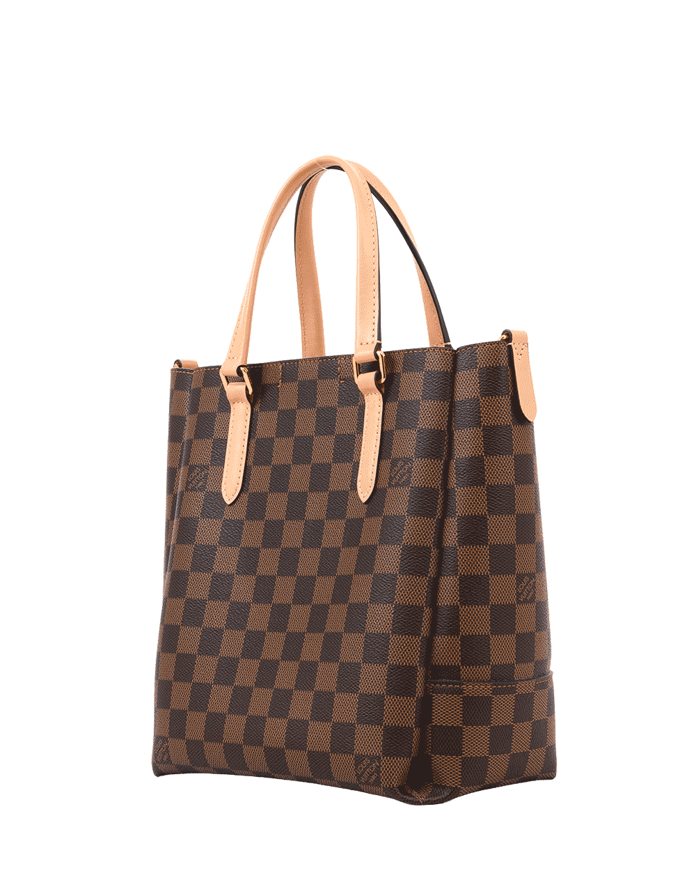 52 LV BELMONT BB BROWN PINK DAMIER CANVAS GHW FL0231 0729
