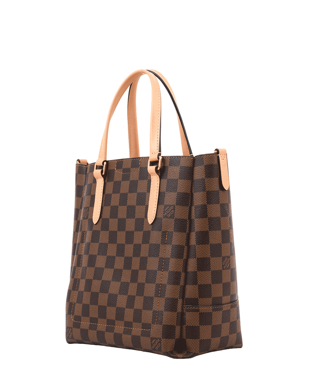 52 LV BELMONT BB BROWN PINK DAMIER CANVAS GHW FL0231 0730