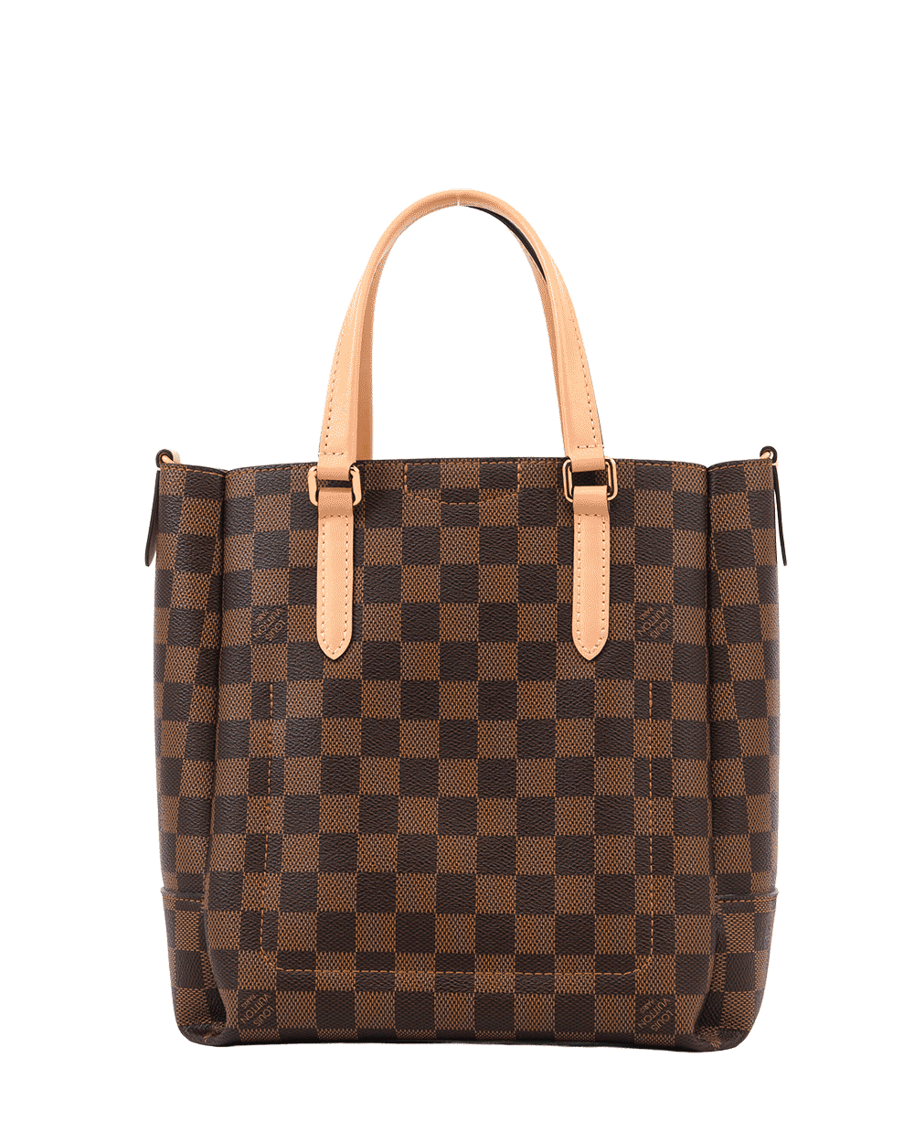 52 LV BELMONT BB BROWN PINK DAMIER CANVAS GHW FL0231 0731