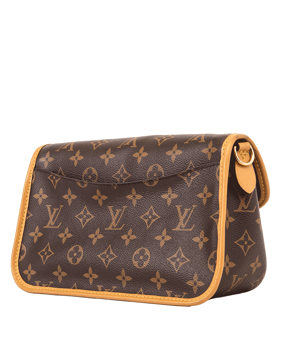 52 LV DIANE PM BROWN MONOGRAM CANVAS GHW MICROCHIP 0480