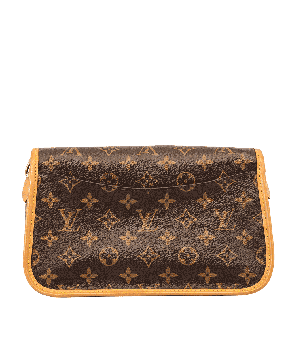 52 LV DIANE PM BROWN MONOGRAM CANVAS GHW MICROCHIP 0481
