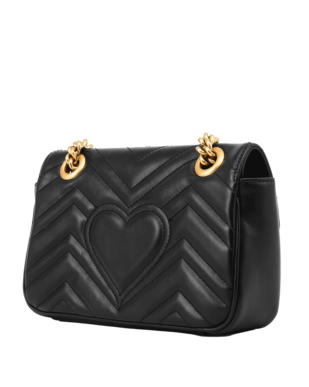 53 GUCCI GG MARMONT 22 BLACK CALF GHW 446744 520984 0615
