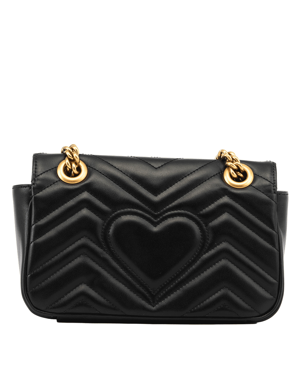 53 GUCCI GG MARMONT 22 BLACK CALF GHW 446744 520984 0616