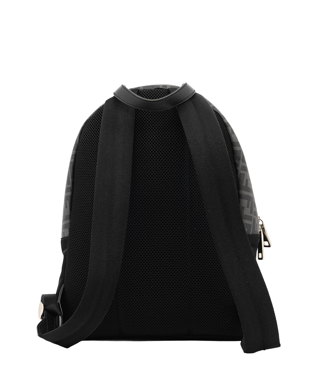 54 FENDI DIAGONAL BACKPACK MEDIUM BLACK NYLON SHW 7VZ042 A9XT 238 05010 0416
