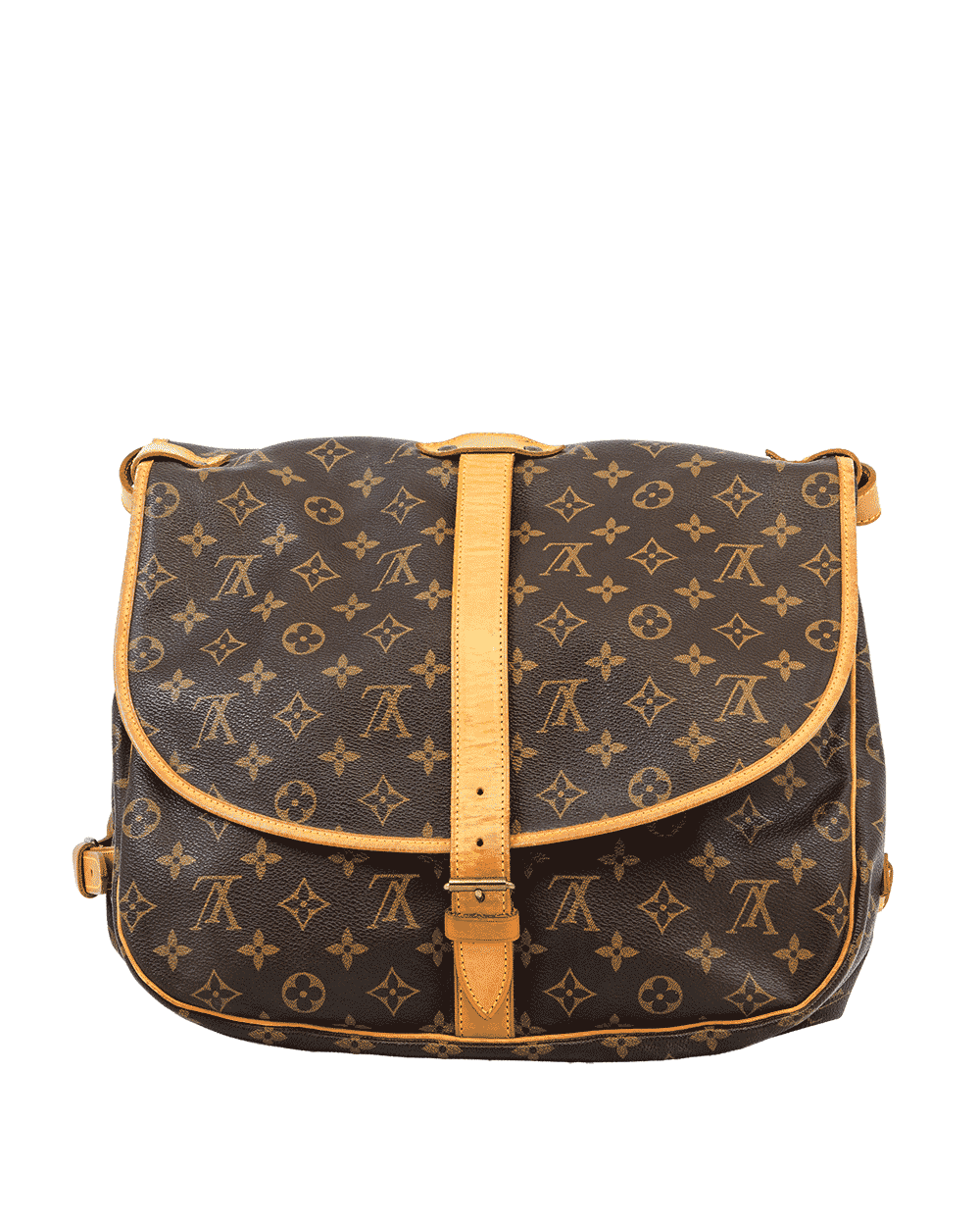 56 LV SAUMUR 35 BROWN MONOGRAM CANVAS GHW AR0913 0875