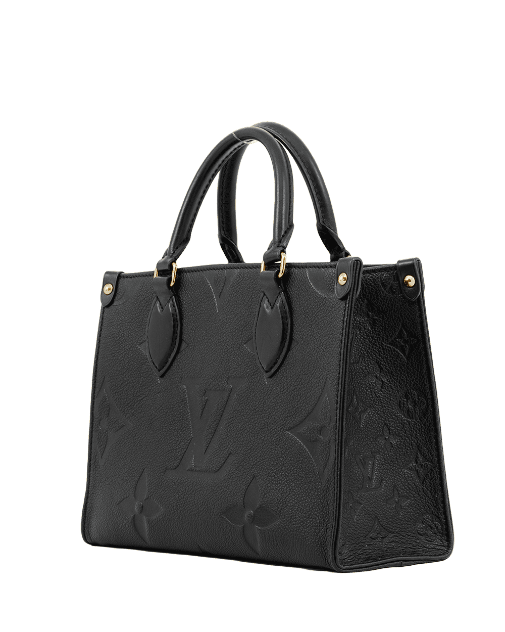 56LV ON THE GO PM BLACK MONOGRAM EMPREINTE GHW MICROCHIP 0811