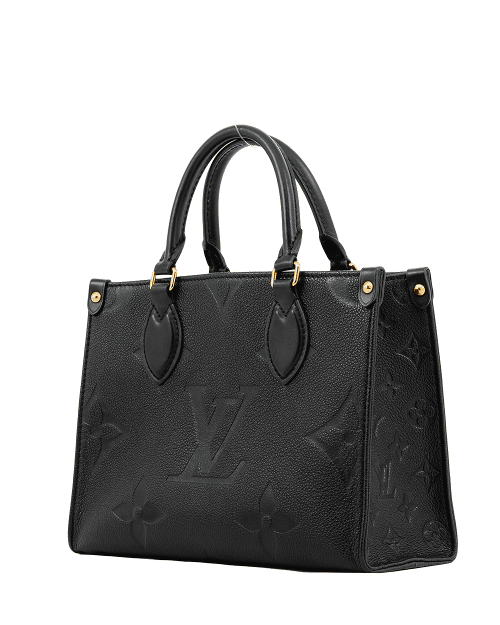 56LV ON THE GO PM BLACK MONOGRAM EMPREINTE GHW MICROCHIP 0812