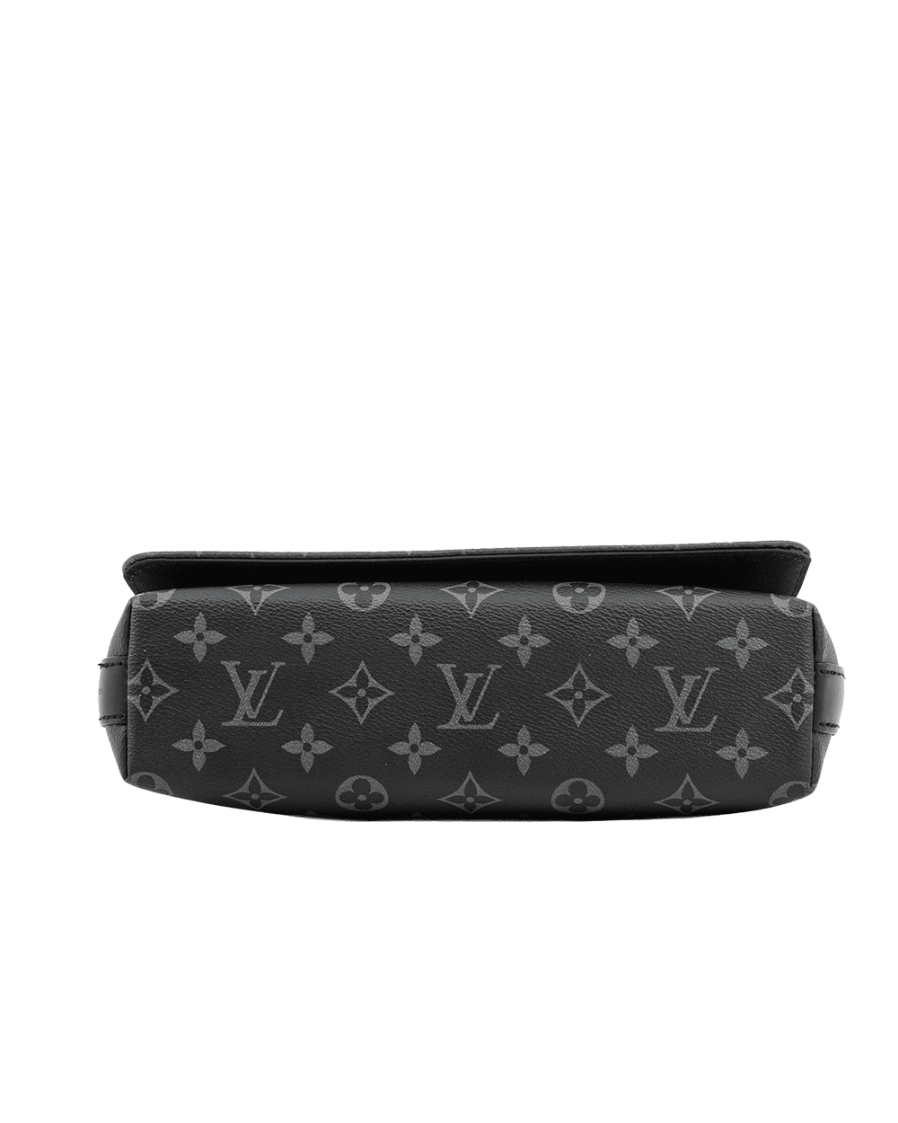 6 LV DISTRIC MESSENGER PM ECLIPSE MONOGRAM CANVAS SHW MICROCHIP 0688