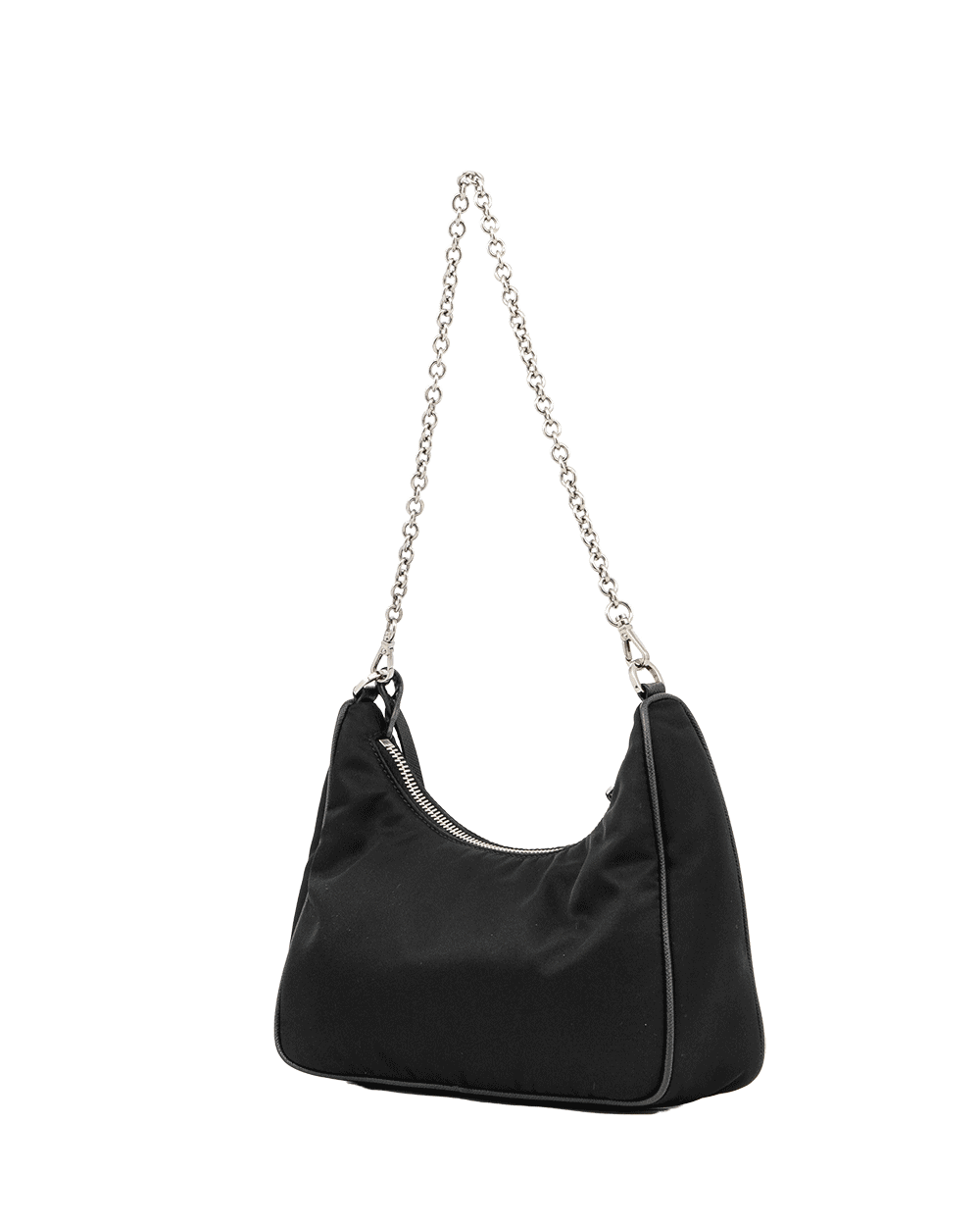 61 PRADA RE EDITION 2005 BLACK NYLON SHW MICROCHIP 0810