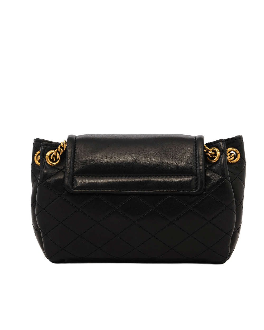 62 YSL NOLITA MINI BLACK CALF GHW PMR672738 0722 1021