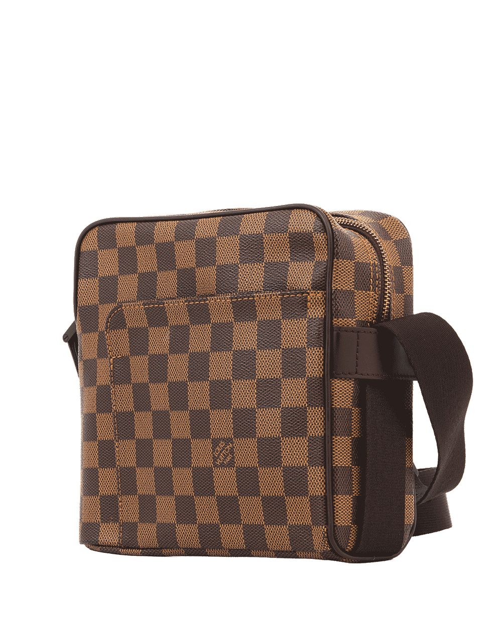 63 LV OLAV PM BROWN DAMIER CANVAS GHW MI0056 0666