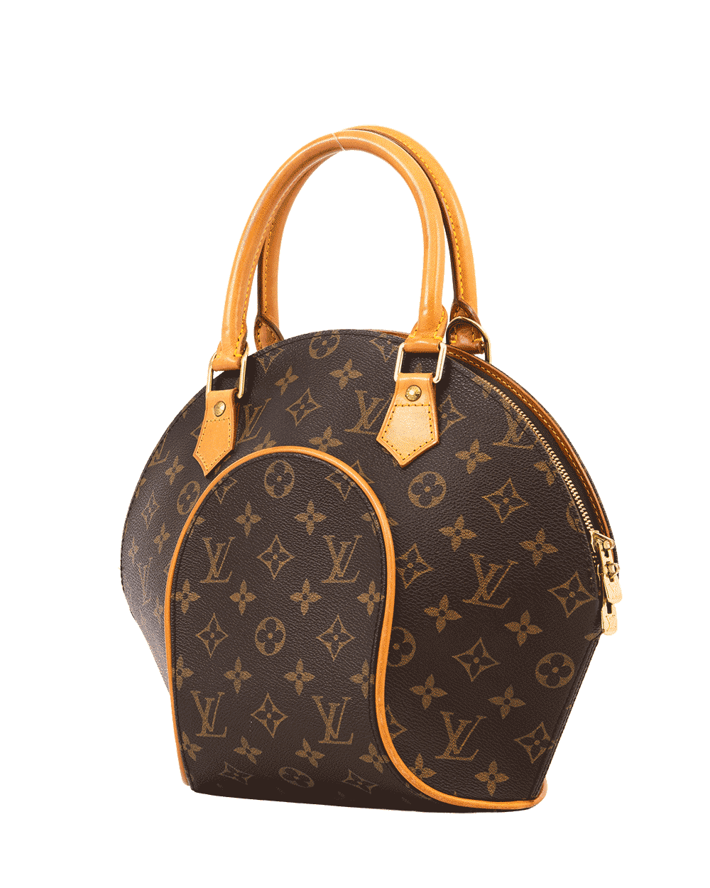 64 LV ELLIPSE PM BROWN MONOGRAM CANVAS GHW MI0988 10260