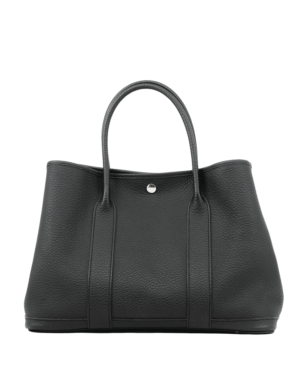 65 HERMES GARDEN PARTY 36 GREY DARK BRONZE TOGO SHW X GS 001 HI 0828