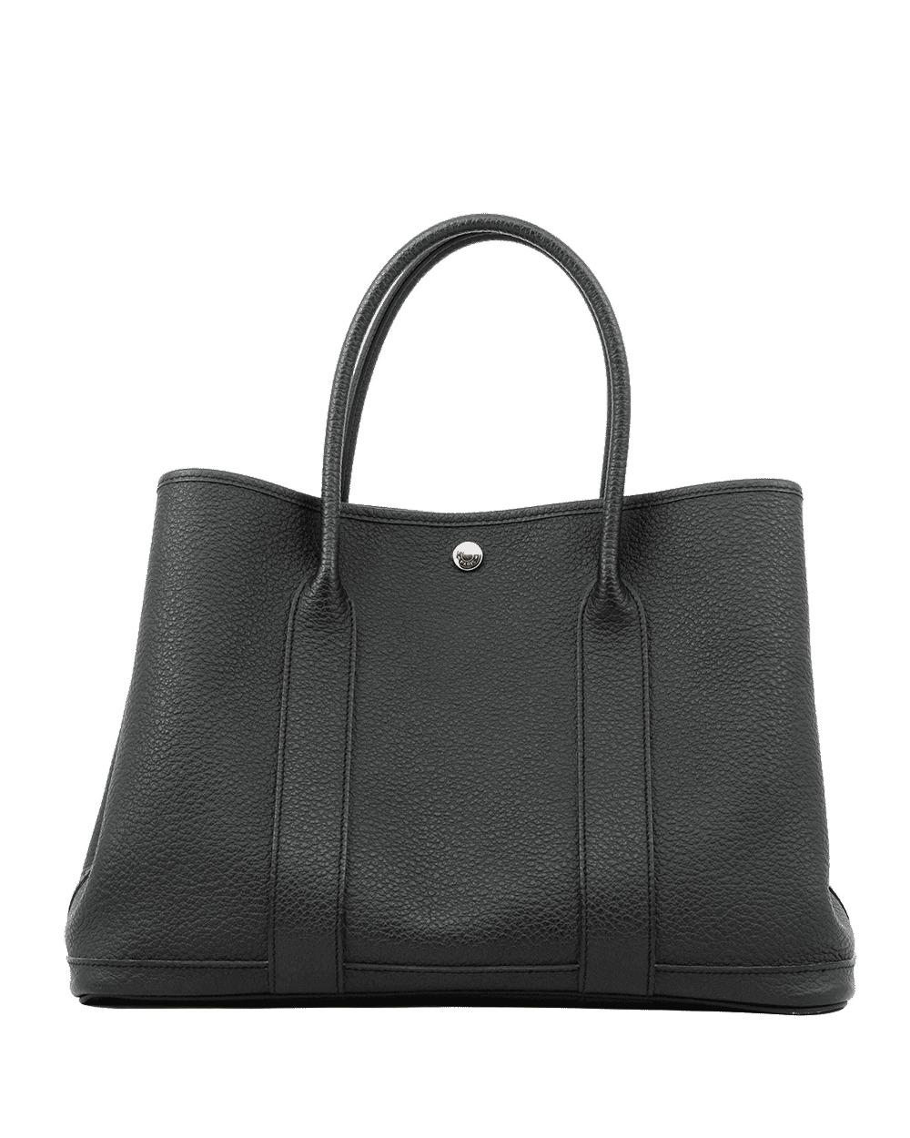 65 HERMES GARDEN PARTY 36 GREY DARK BRONZE TOGO SHW X GS 001 HI 0829