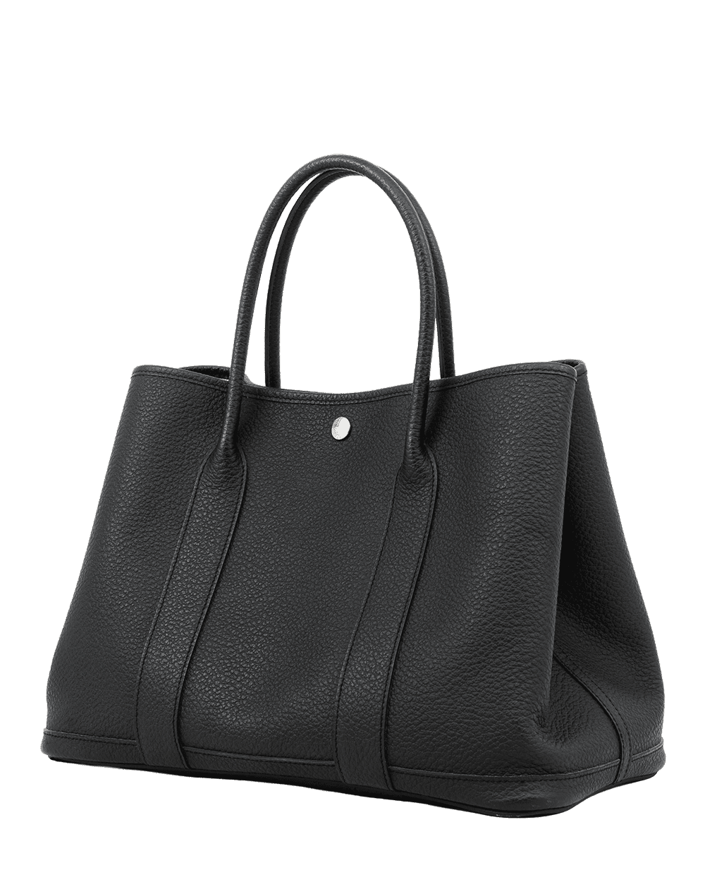 65 HERMES GARDEN PARTY 36 GREY DARK BRONZE TOGO SHW X GS 001 HI 0830