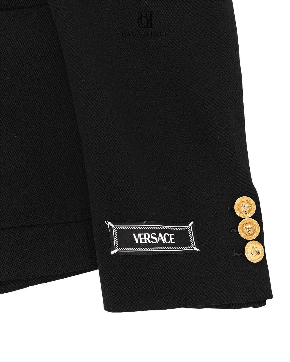 65 VERSACE CLASSIC SUIT BLACK GHW 1341