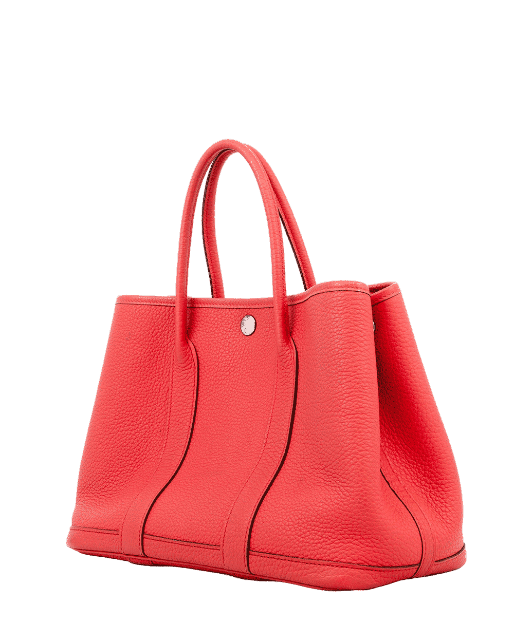 66 HERMES GARDEN PARTY 30 ROUGE CASAQUE TOGO SHW T IT 011 KI 0988