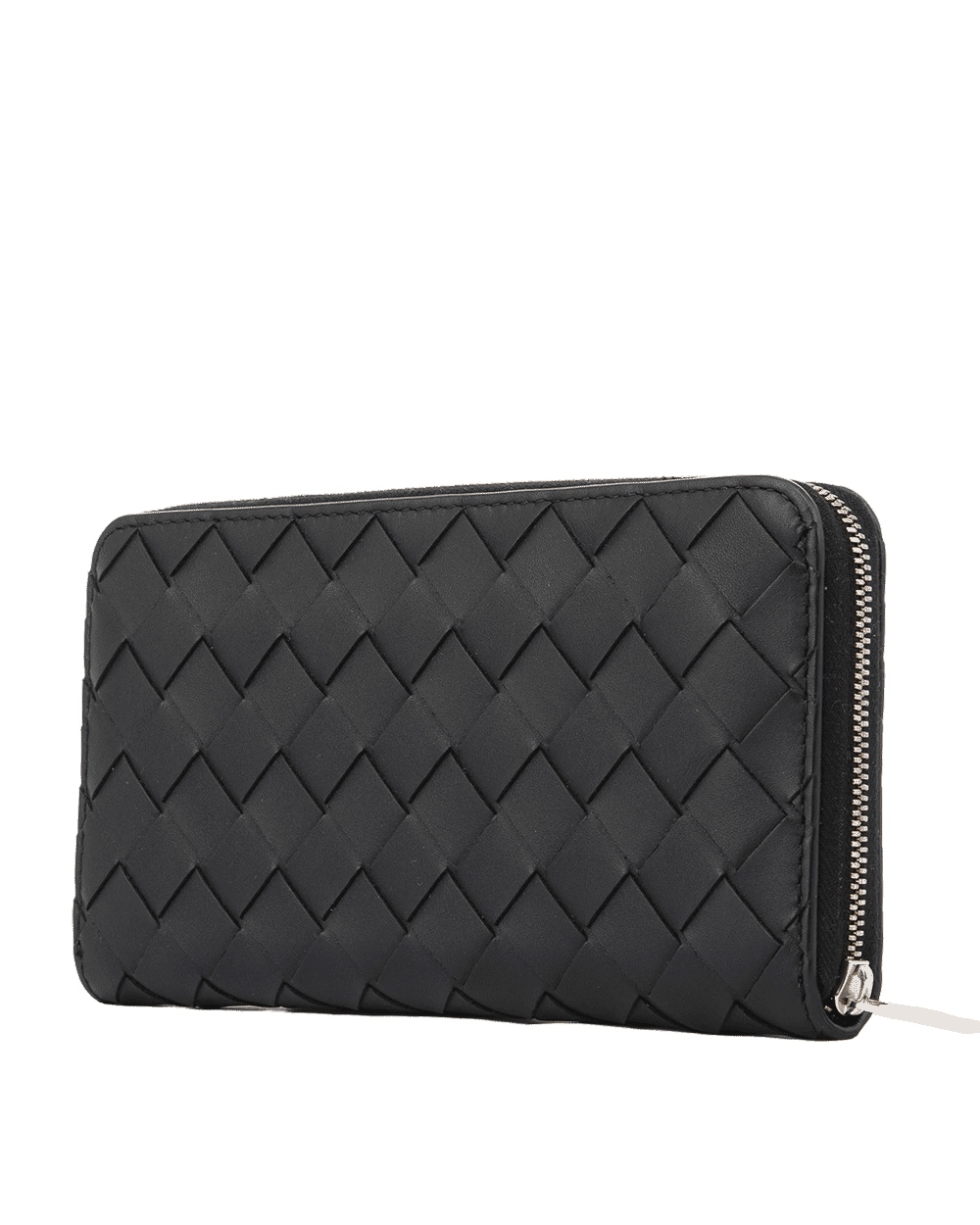 68 BOTTEGA ZIPPY WALLET LONG BLACK CALF SHW 0929