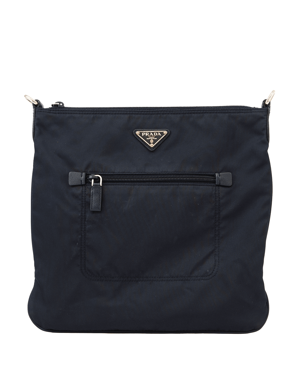 68 PRADA MESSENGER NAVY NYLON SHW 0560