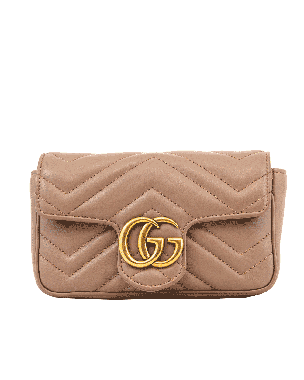 7 GUCCI GG MARMONT SUPER MINI BEIGE CALF GHW 476433 0416 0137