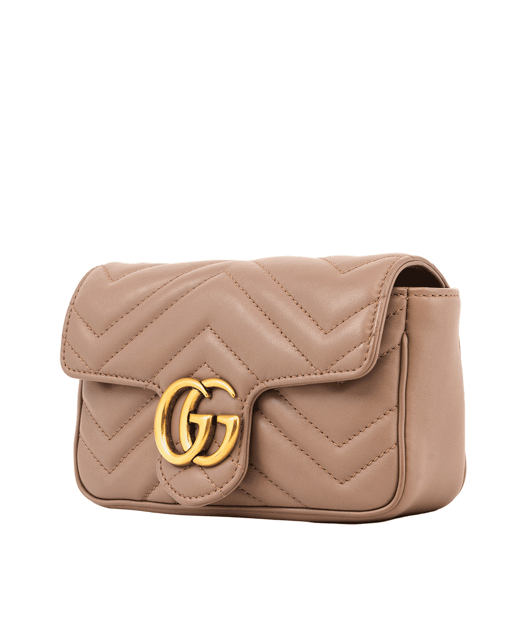 7 GUCCI GG MARMONT SUPER MINI BEIGE CALF GHW 476433 0416 0138