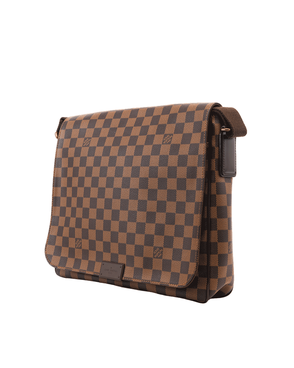 7 LV DISTRIC MESSENGER MM BROWN DAMIER CANVAS BHW CA4183 1434