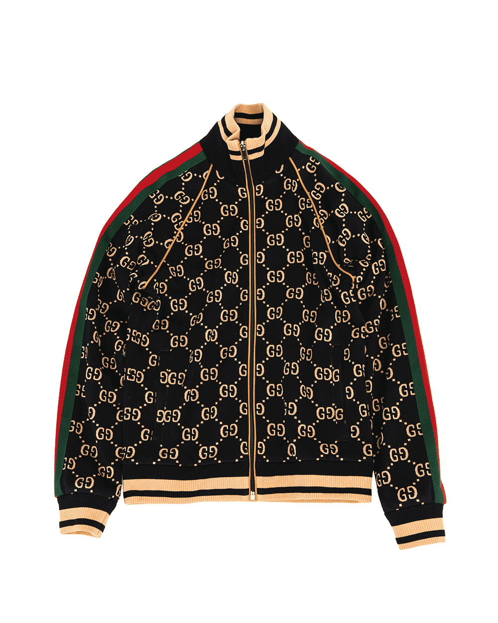 70 GUCCI GG JACQUARD JACKET XL NAVY COTTON SHW 1330