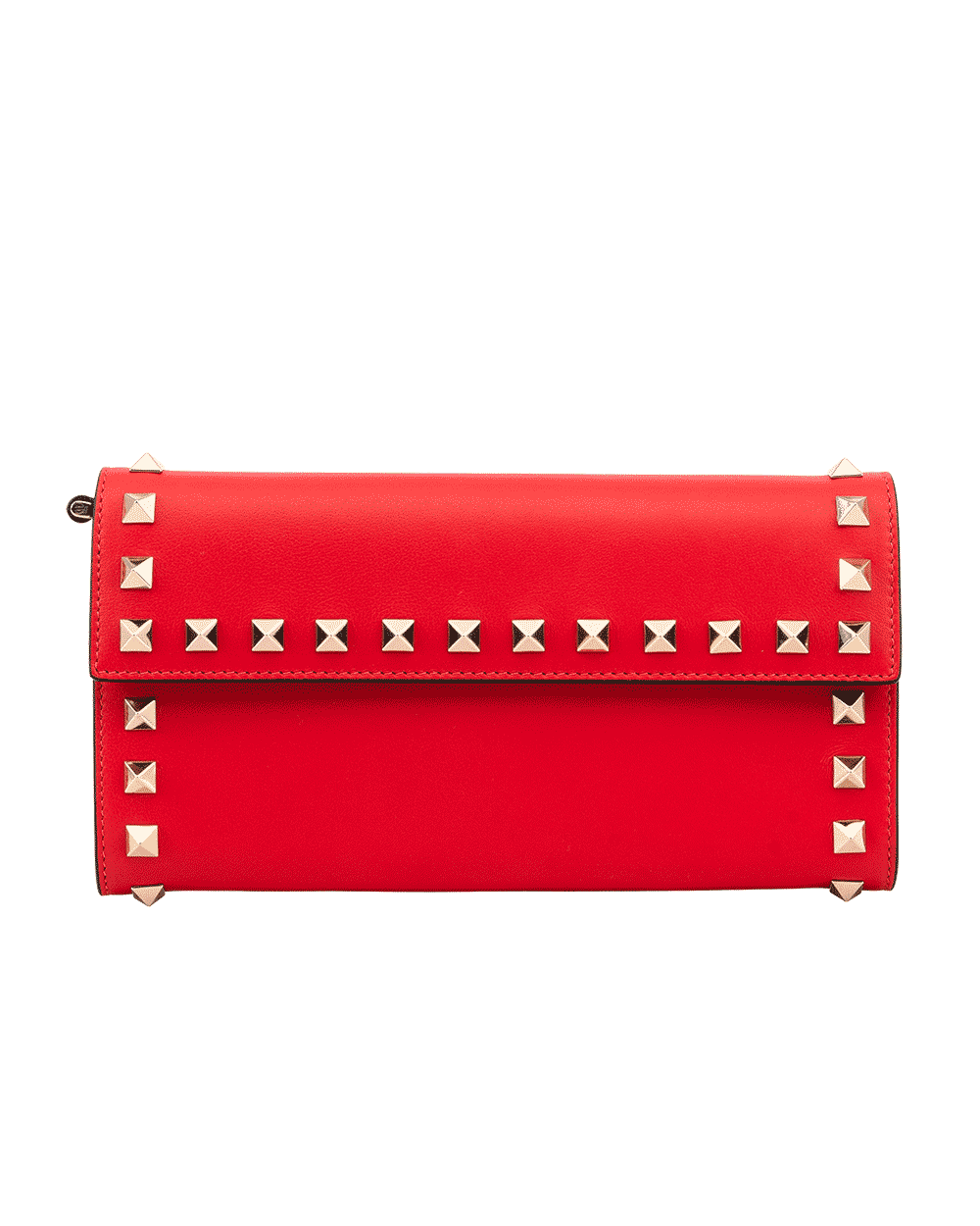 72 VALENTINO GARAVANI WALLET LONG RED CALF GHW PR K 225 BOL 2 0163