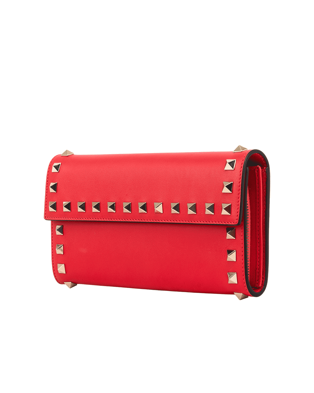 72 VALENTINO GARAVANI WALLET LONG RED CALF GHW PR K 225 BOL 2 0164