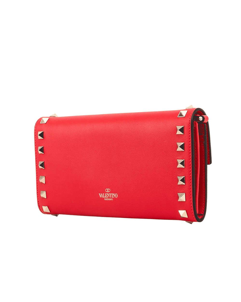 72 VALENTINO GARAVANI WALLET LONG RED CALF GHW PR K 225 BOL 2 0165