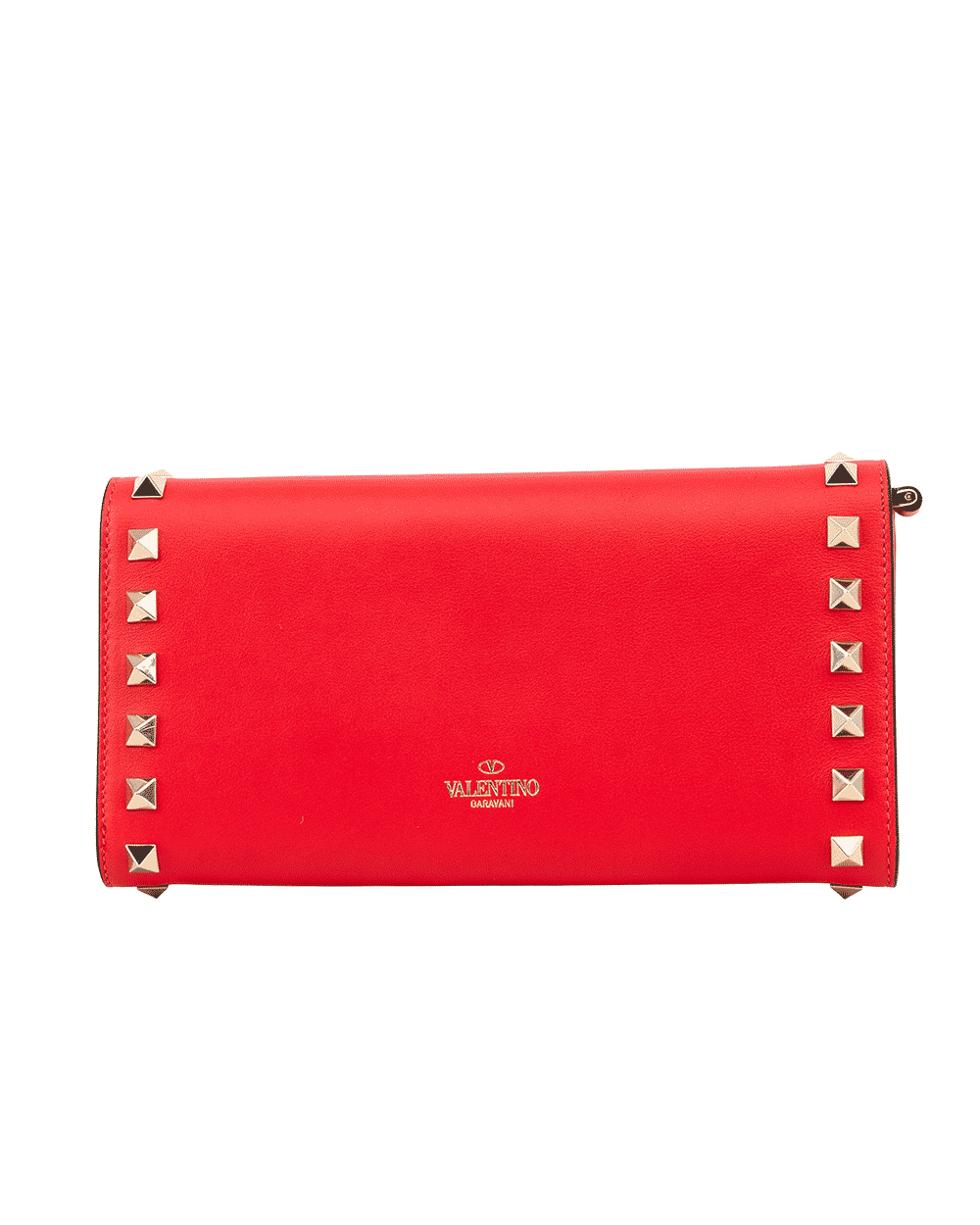 72 VALENTINO GARAVANI WALLET LONG RED CALF GHW PR K 225 BOL 2 0166