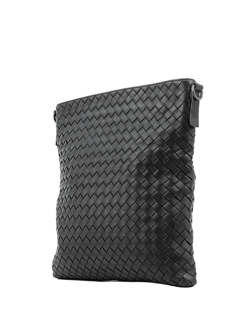74 BOTTEGA MESSENGER BLACK CALF BHW B06538797A 0744