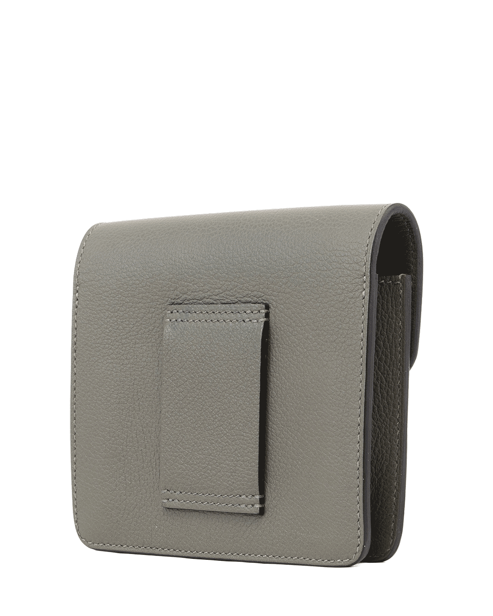 74 HERMES ROULIS SLIM WALLET ETAIN GHW U AM 007 0968