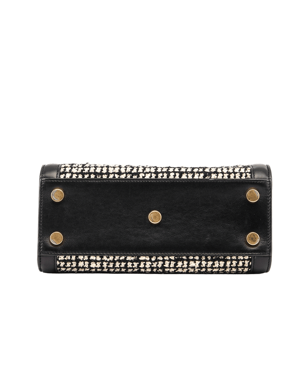 75 YSL SAC DE JOUR NANO BLACK TWEED & CALF GHW 1204