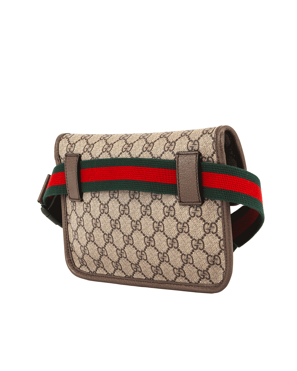 78 GUCCI NEO VINTAGE BELT BAG BROWN GG MONOGRAM CANVAS GHW 493930 493075 0022
