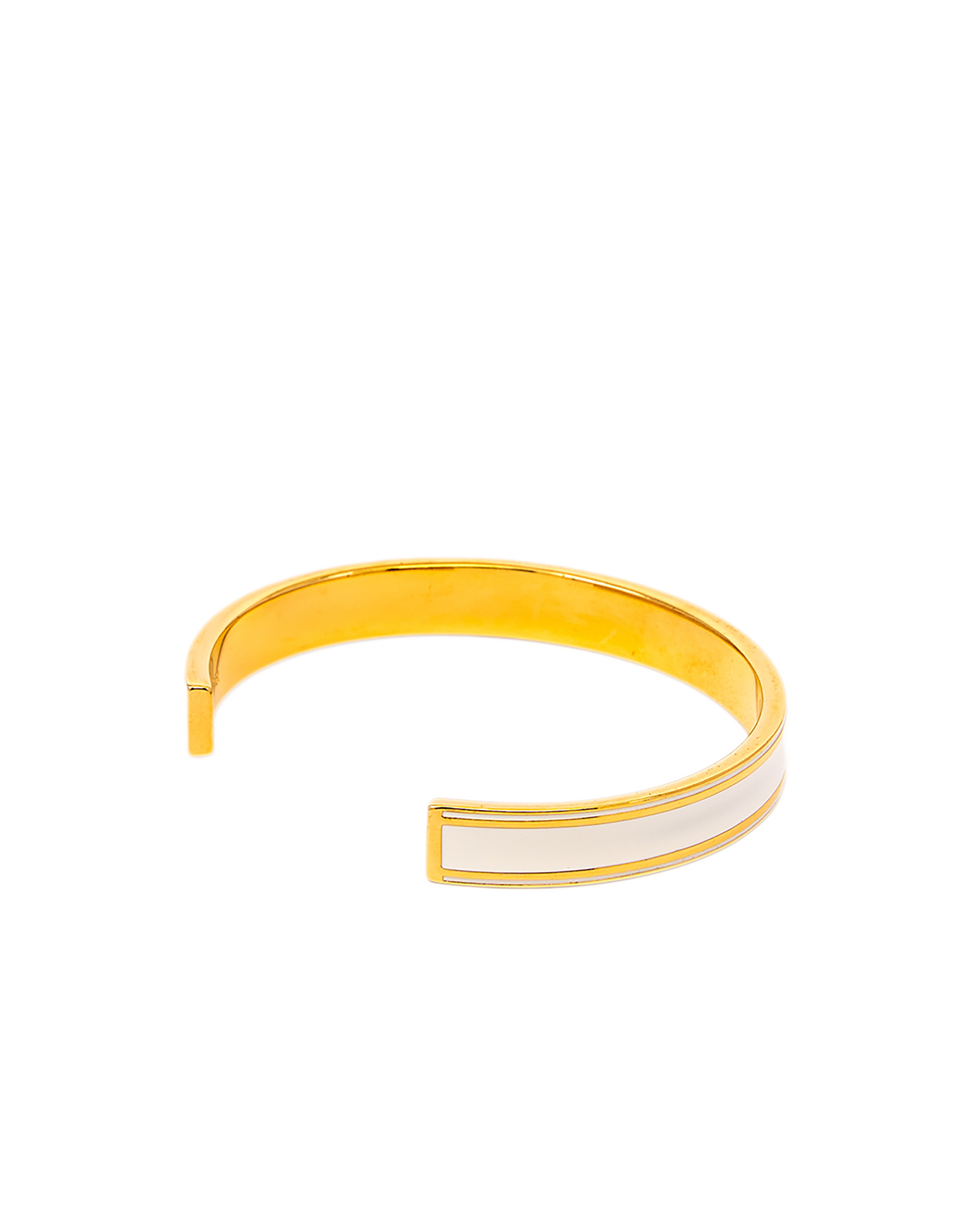 8 DIOR CODE BANGLE BRACELET WHITE GHW 1243