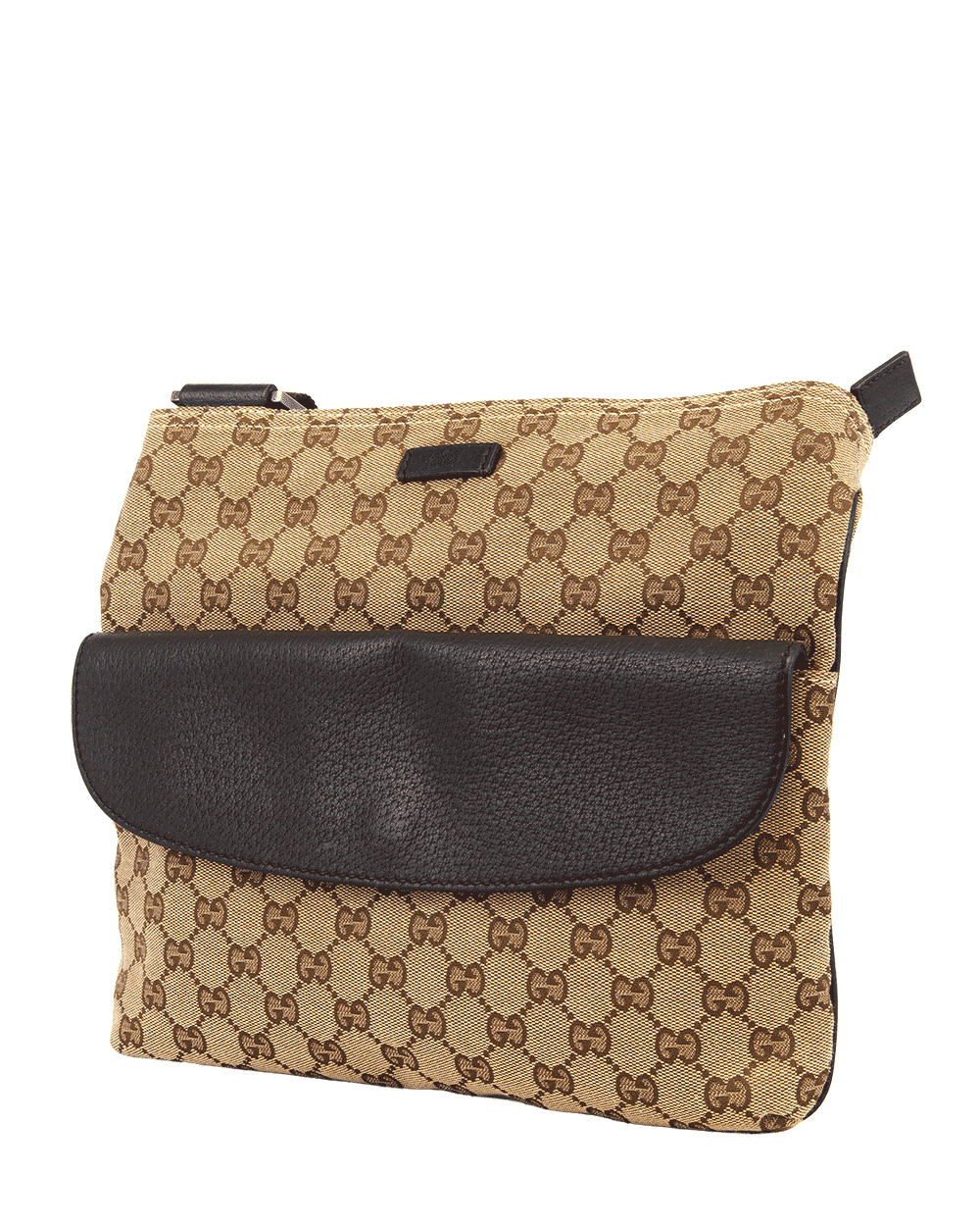 80 GUCCI GG MESSENGER BROWN GG CANVAS SHW 256100 213048 0384