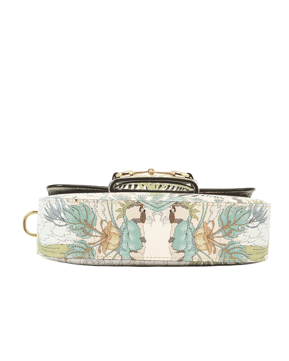 81 GUCCI HORSEBIT 1955 TIGR SAVANAH WEB MINI MULTI COLOR CALF GHW 677266 498879 0650