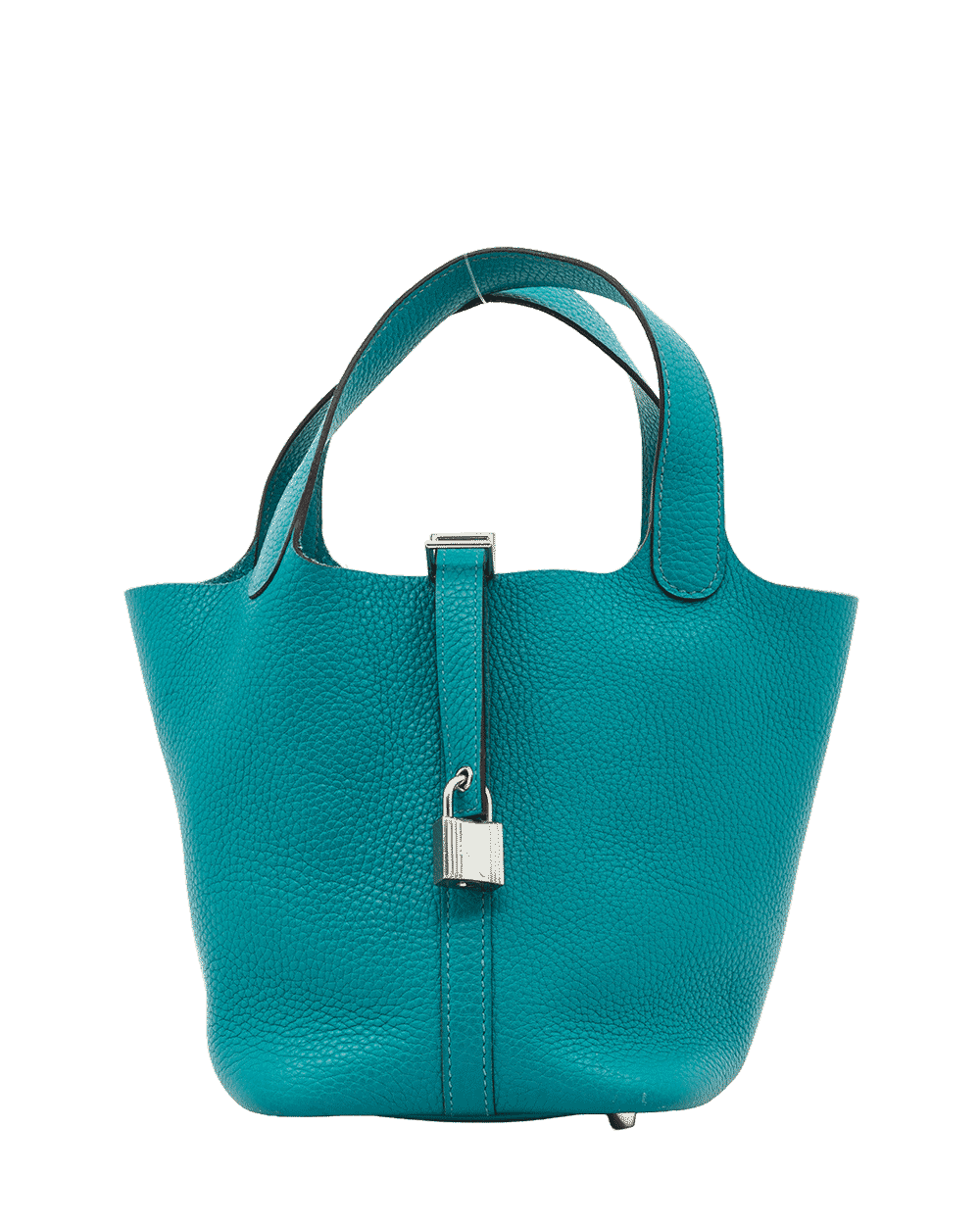 83 HERMES PICOTIN LOCK 18 BLUE PAON CLEMENCE SHW T BY 02RF0 1639