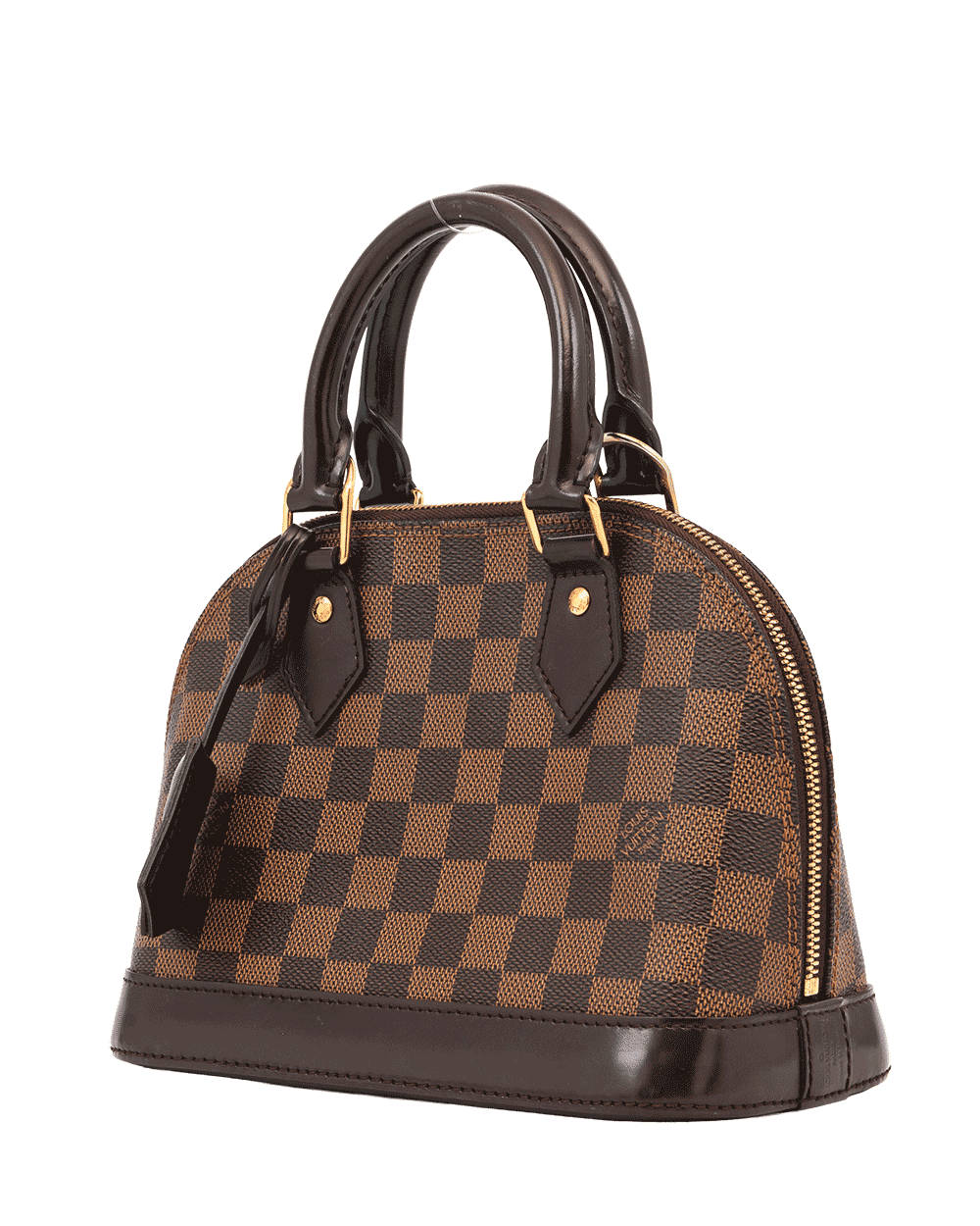 87 LV ALMA BB BROWN DAMIER CANVAS GHW AR4106 1267